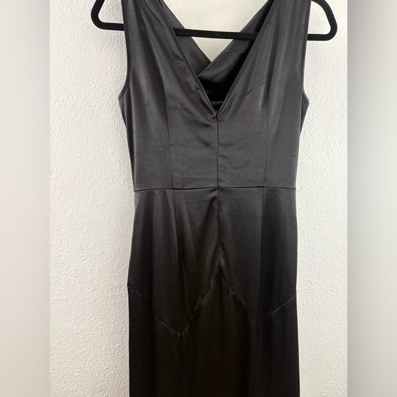 MUXXN Women's Elegant 1930s Mermaid Sleeveless Formal black Evening Dress size L - Picture 7 of 9